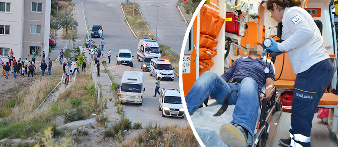 Gözaltı işlemi sırasında polise saldırdılar