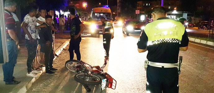Halilbey Bulvarı’nda trafik kazası: 2 Yaralı