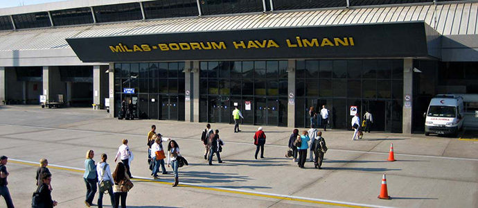 Haziran ayında Milas-Bodrum Havalimanı’nda ...