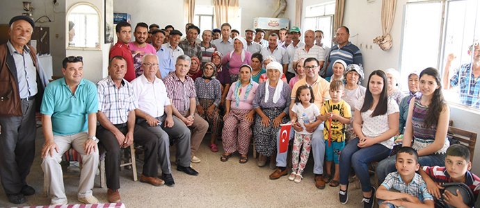 İftar yemekleri ve Köy ziyaretleri sürüyor