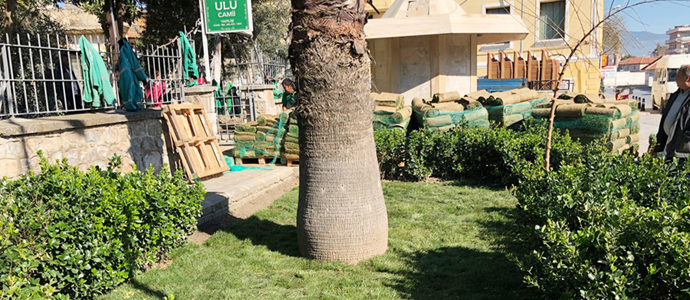 İlçemiz genelindeki camilere bakım ve onarım hizmeti veriliyor