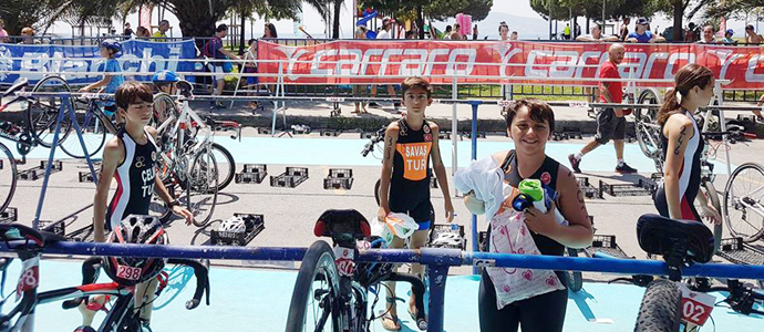 İstanbul - Kartal Triatlon Yarışlarına katıldılar