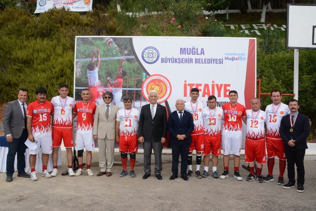 İtfaiye Haftası Voleybol Turnuvası sona erdi