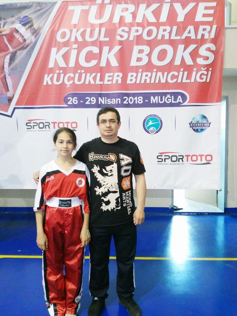 Kick Boks’un Yıldızı,Türkiye Üçüncüsü oldu