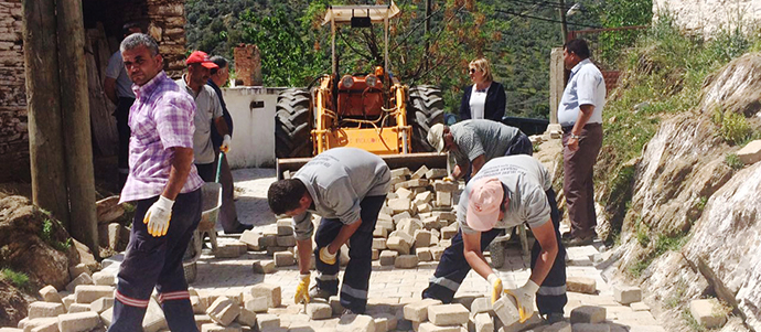 ‘Milas Belediyesi Bayındırlık Birimi’ işbaşında