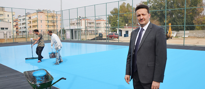 “Milas Kapalı Spor Salonu, yaz aylarında yıkılıp yenilenecek”