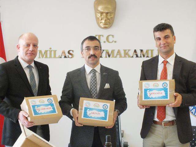 Milas’tan, 81 ilde 81 öğretmene çok özel kutlama …