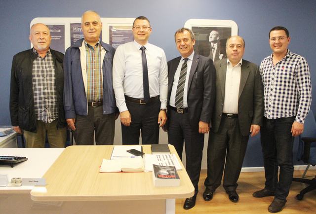MİTSO Yöneticileri, QNB Finansbank Milas Şubesini ziyaret etti