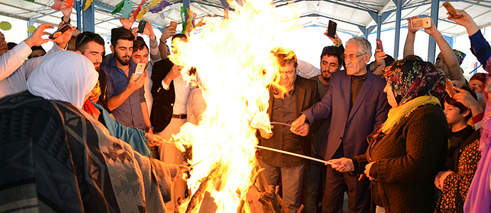 Nevruz kutlaması yapıldı