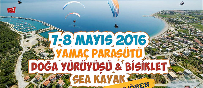 Ören 3. Yamaç Paraşütü Festivali 7-8 Mayıs tarihlerinde yapılacak