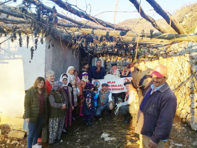 Yangınzedelere ‘Saanen’ cinsi keçi bağışladılar