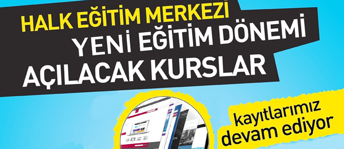 Yeni dönem kurslar başlıyor …