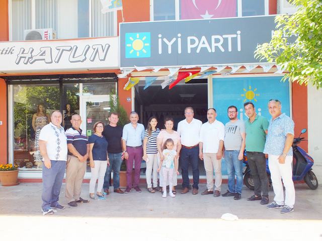 Yeni Milasspor yönetiminden İYİ Parti’ye ziyaret