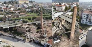 Yıllara Direndi, Sahipsizliğe Yenildi, Sağıroğlu Sabunları’nın Tarihi Bacası Yok Oldu