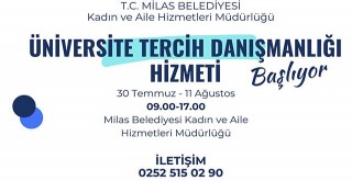 Milas Belediyesi Tercih Döneminde Adayların Yanında Olacak