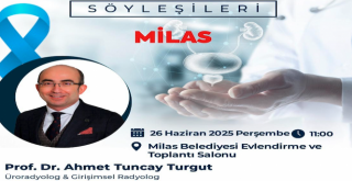 Milas’ta “Prostat ve Erkek Sağlığı” Söyleşisi Gerçekleştirilecek
