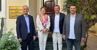 MİTSO Heyetinden Rodos Başkonsolosu Mebşure Taşkın’a Ziyaret