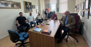 Milas MYO’dan Doçent Unvanı Alan Mehmet Günlük’e Tebrik Ziyareti