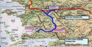 Aydın-Çine-Güllük Demiryolu Projesi Gündemde..