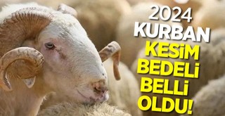 Vekaleten kurban kesim bedeli belli oldu