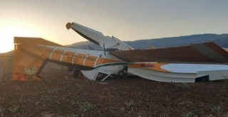 Muğla’da Yangın Söndürme Uçağı Acil İniş Yaptı: Pilotun Hayati Tehlikesi Yok