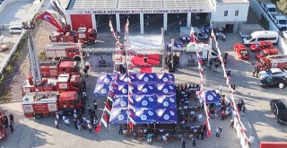 Bodrum’da Yeni İtfaiye Hizmet Binası Törenle Açıldı