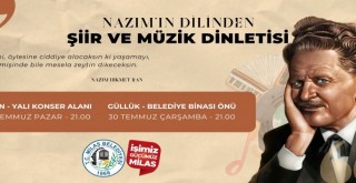 Nazım Hikmet Ran  Bu Akşam Güllük’te Anılacak