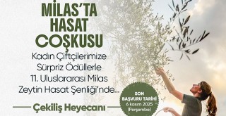 Zeytin Hasat Şenliği’nde Sürpriz Hediyeler Sahiplerini Bulacak