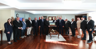 Milas Ticaret ve Sanayi Odası Heyetinden Samsun Valiliğine Ziyaret