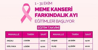 Milas Belediyesi’nden Meme Kanseri Farkındalık Eğitimi
