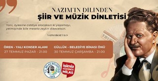 Nazım Hikmet Ran Ören ve Güllük’te Anılacak