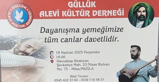 Güllük Alevi Kültür Derneği'nden Dayanışma Yemeği Etkinliği