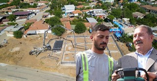 Milas Belediyesi Mahallelerimizi Çok Amaçlı Sosyal Alanlarla Donatıyor… Derince Mahallesi’nde Temel Atıldı