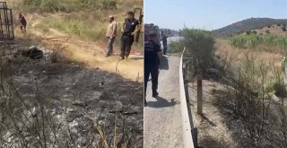 Milas’ta Yol Kenarında Çıkan Yangın Kontrol Altına Alındı